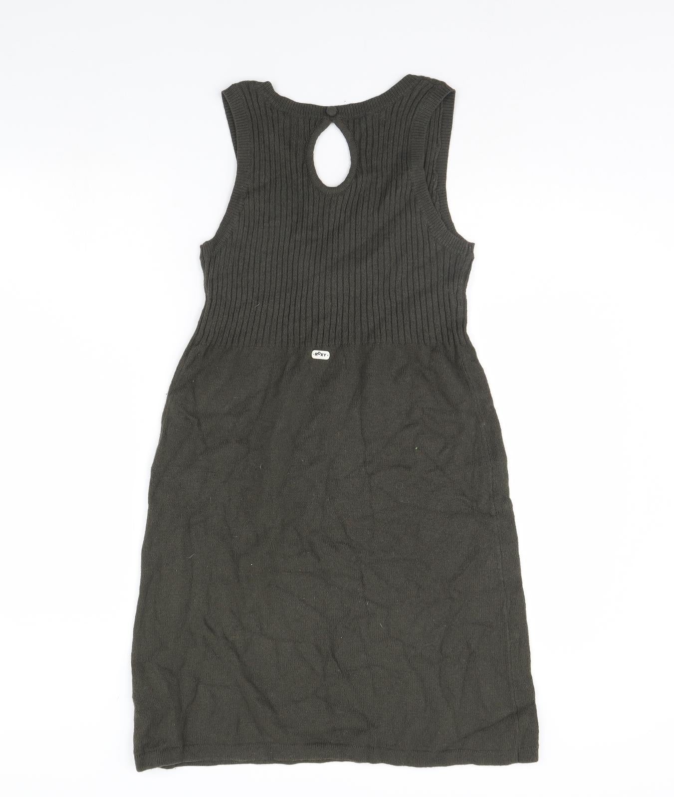 roxy roxy Womens Green   Jumper Dress  Size M