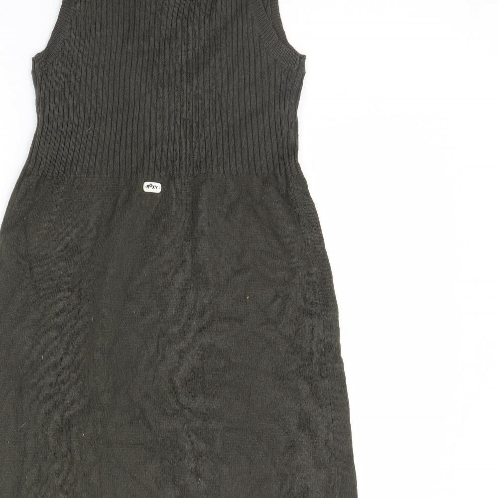 roxy roxy Womens Green   Jumper Dress  Size M