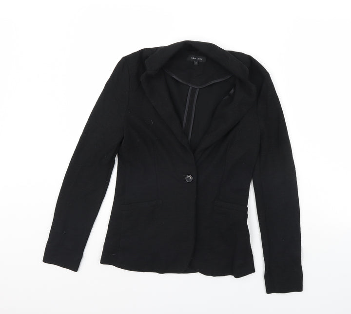New Look Womens Black Jacket Size 8