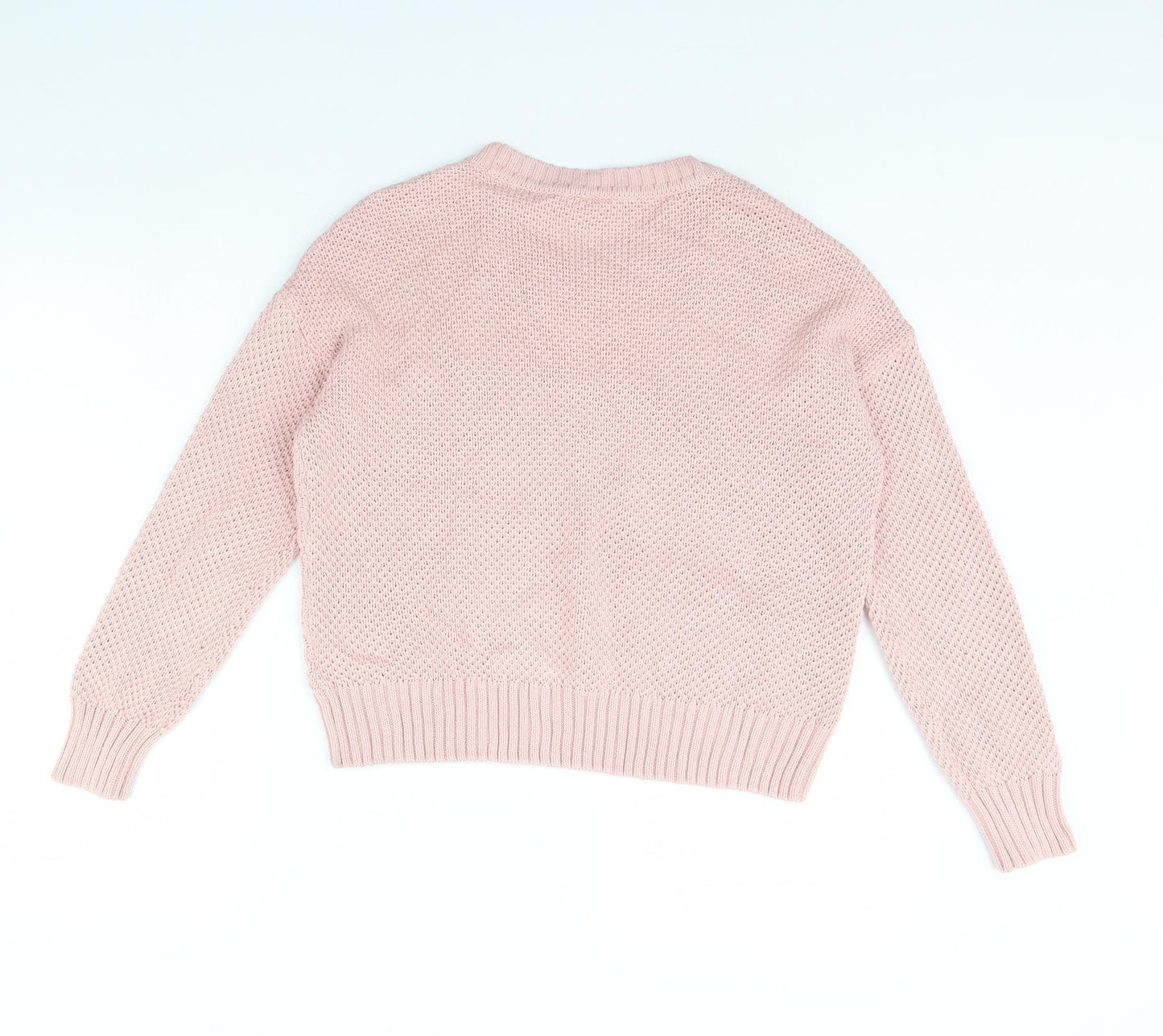 H&M Womens Pink   Pullover Jumper Size S
