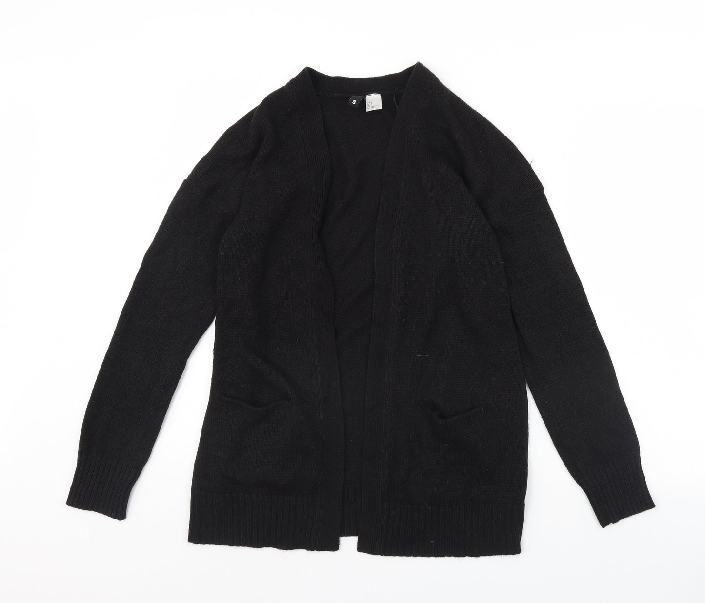 H&M Womens Black   Cardigan Jumper Size S