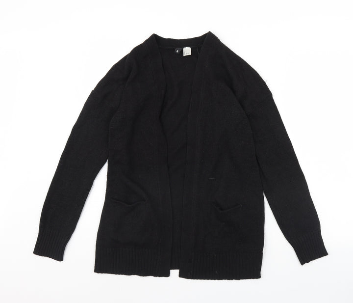 H&M Womens Black   Cardigan Jumper Size S