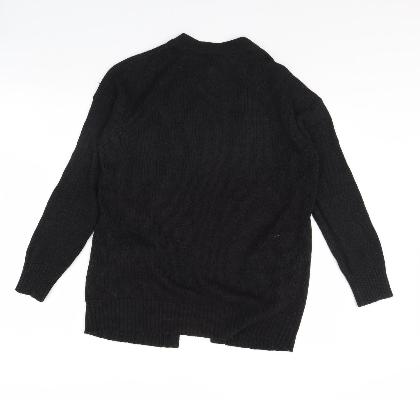 H&M Womens Black   Cardigan Jumper Size S