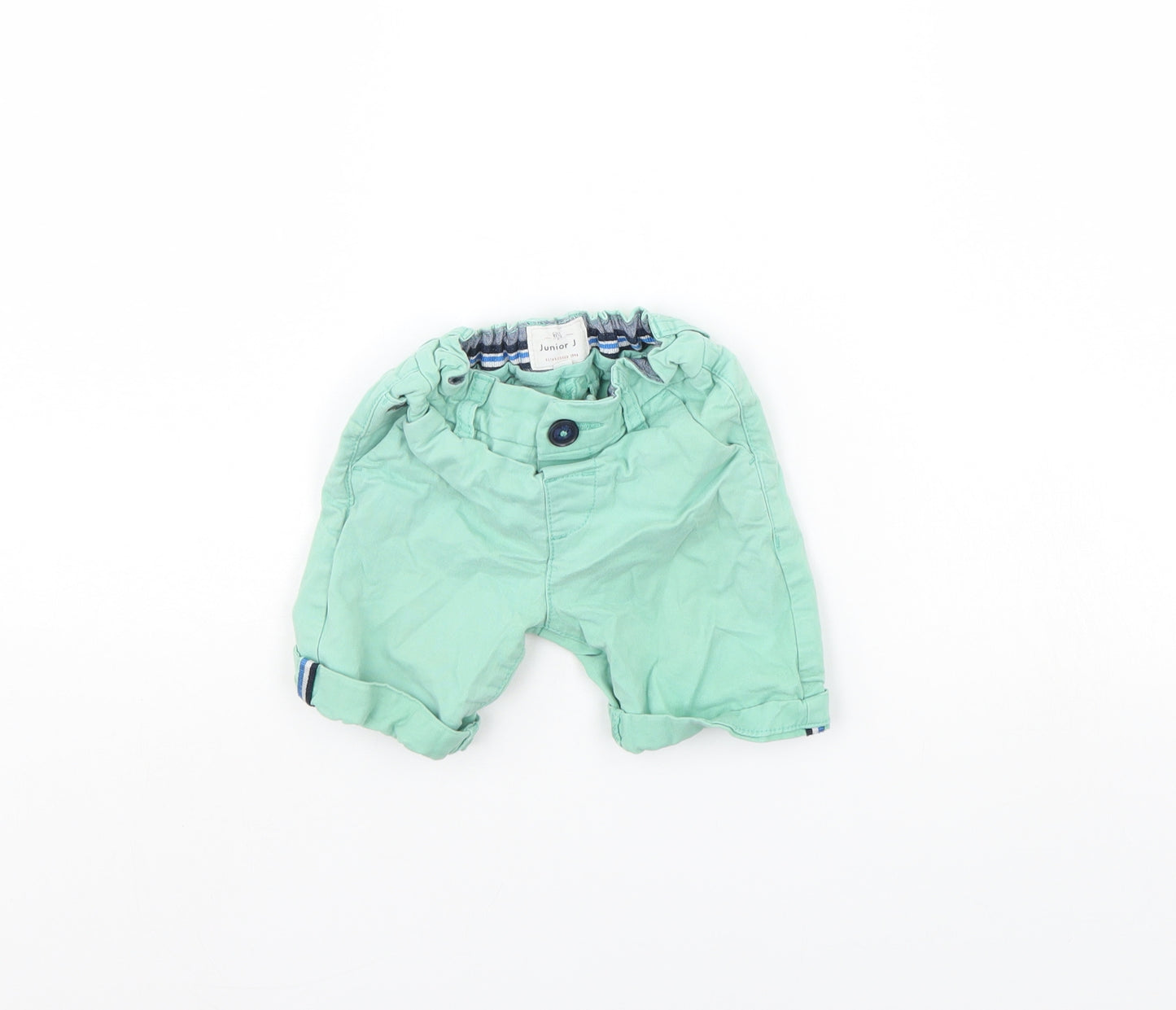 Junior J Boys Green   Cropped Trousers Size 18 Months
