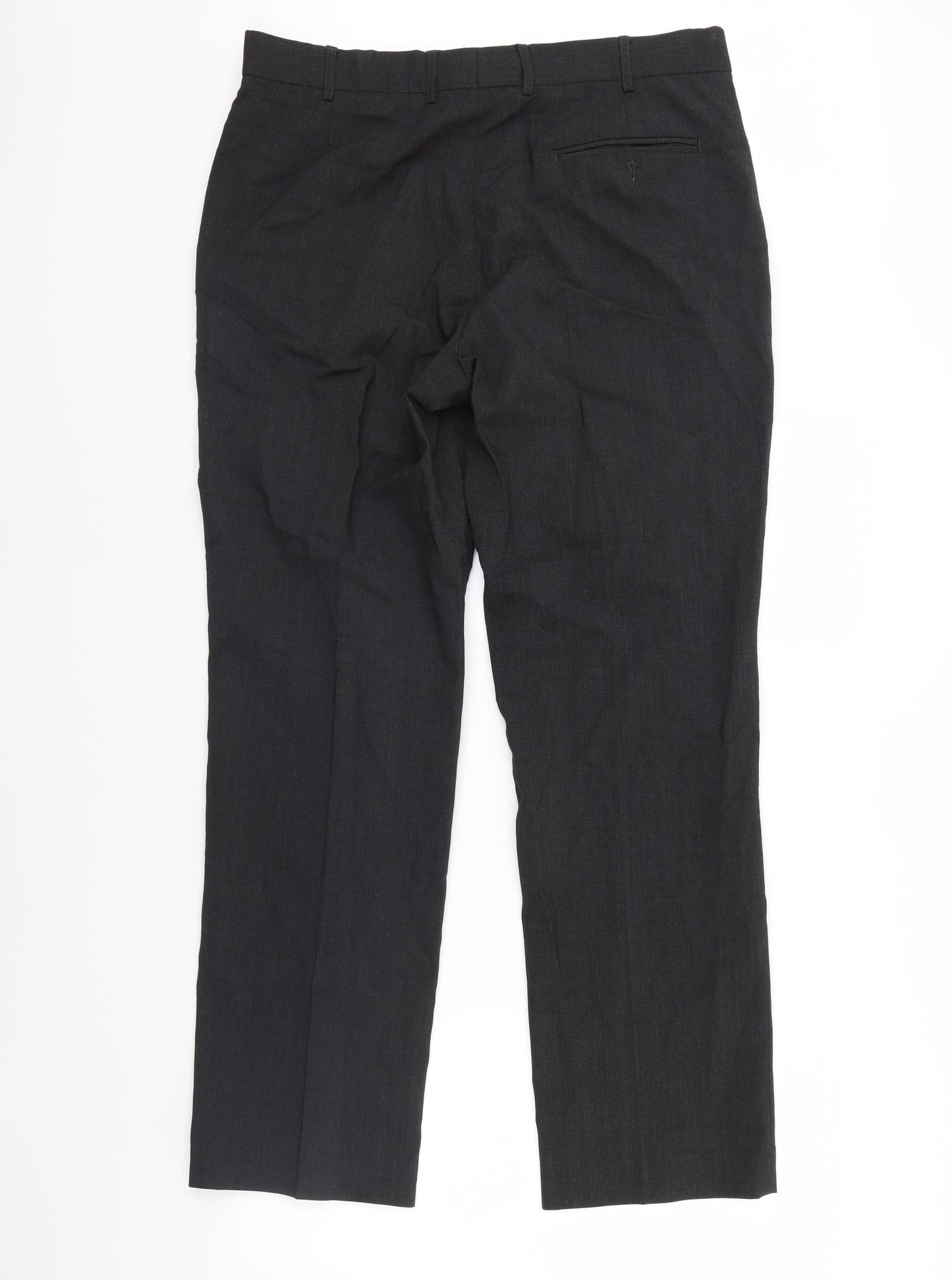 Preworn Womens Grey   Dress Pants Trousers Size 36 in L31 in
