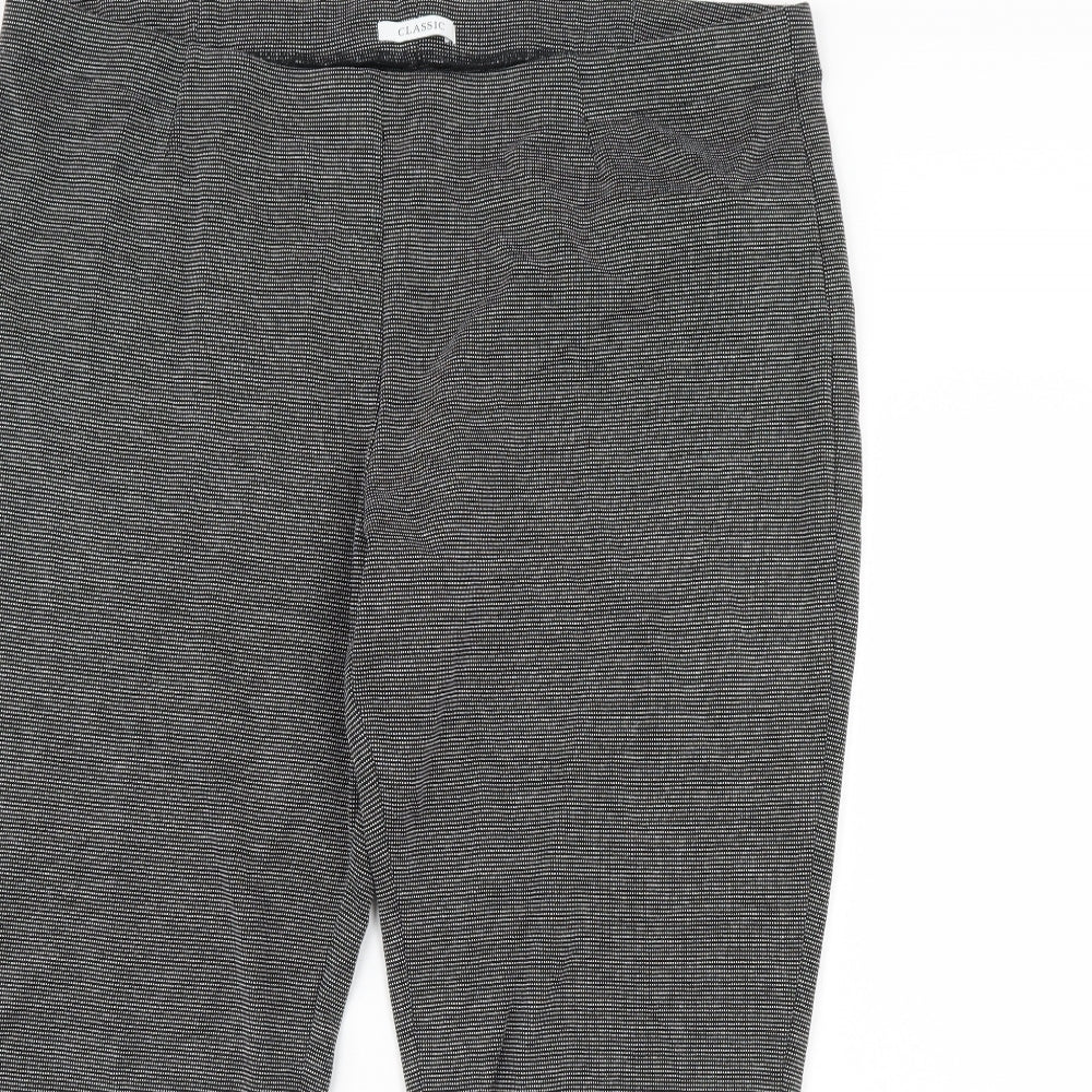 m&s Womens Grey   Trousers  Size 20 L29 in