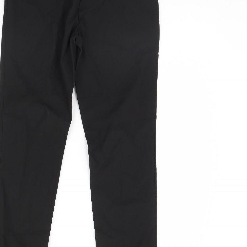 m&s Boys Black   Dress Pants Trousers Size 12 Years