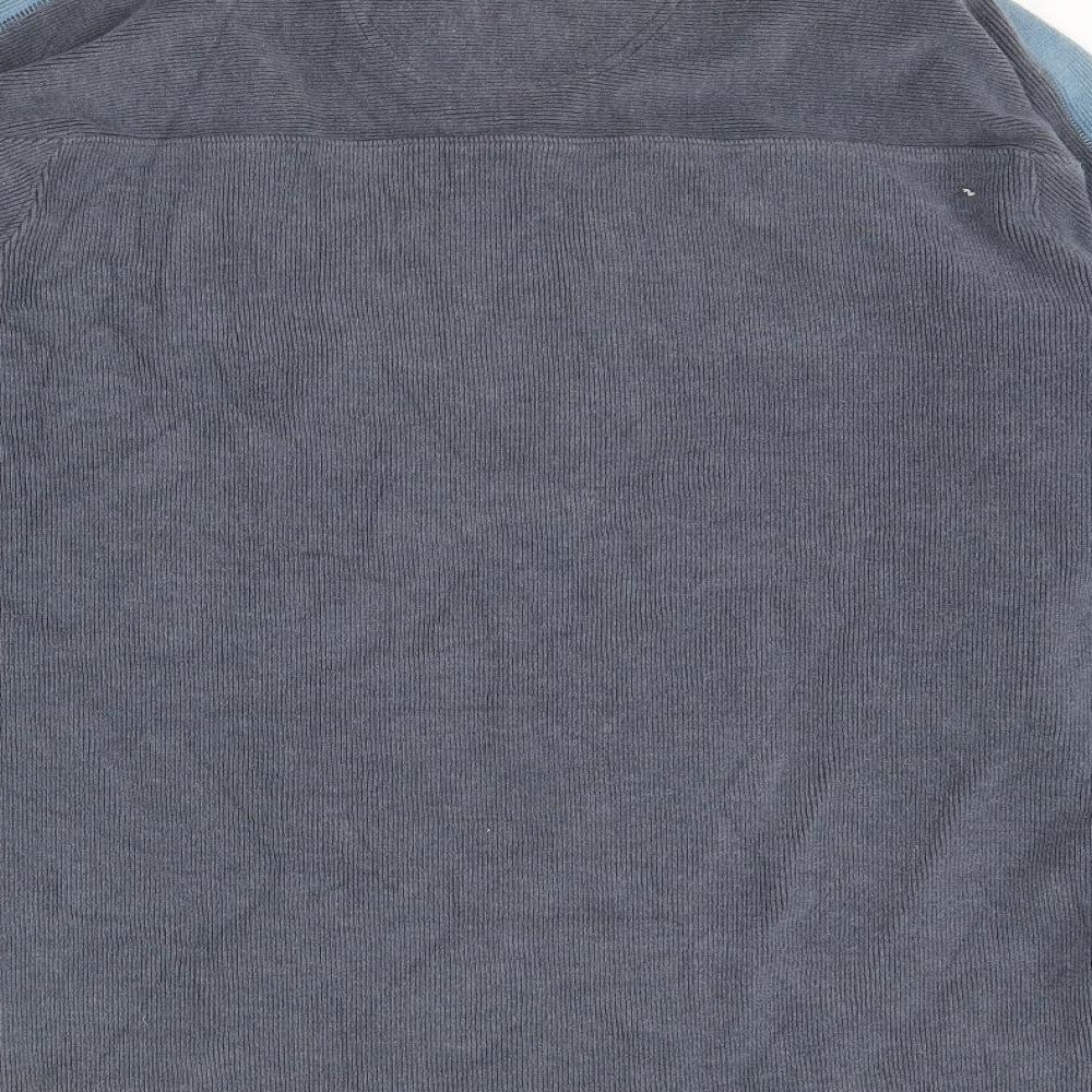 Preworn Mens Blue   Henley Jumper Size L