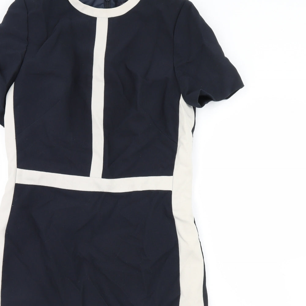 m&s Womens Blue   Pencil Dress  Size 12