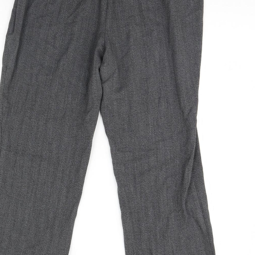 m&s Womens Grey   Trousers  Size 16 L29 in
