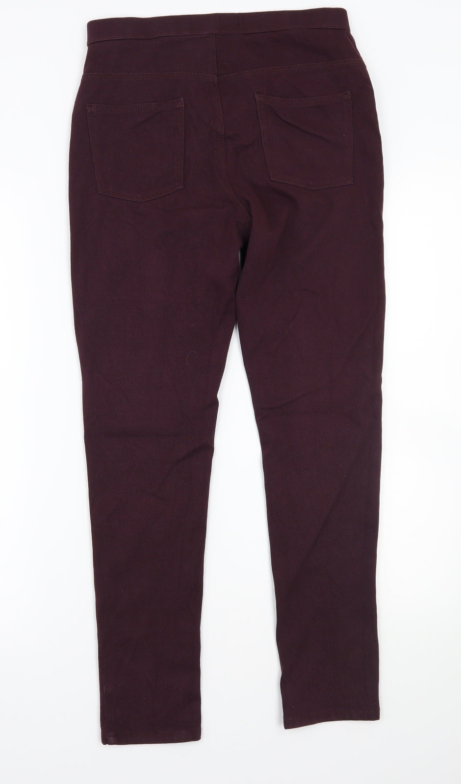 George Womens Purple   Jegging Trousers Size 8 L26 in