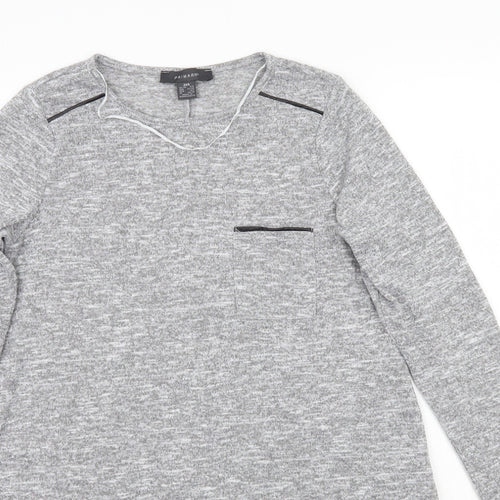 Primark Womens Grey   Basic T-Shirt Size 2XS