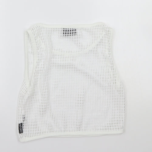 Hotmess Womens White   Basic T-Shirt Size XS