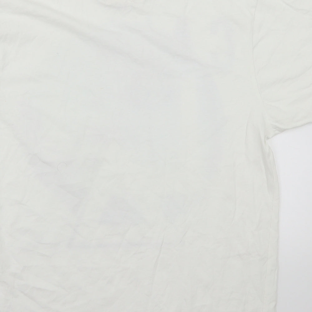 Soulstar Mens White    T-Shirt Size L