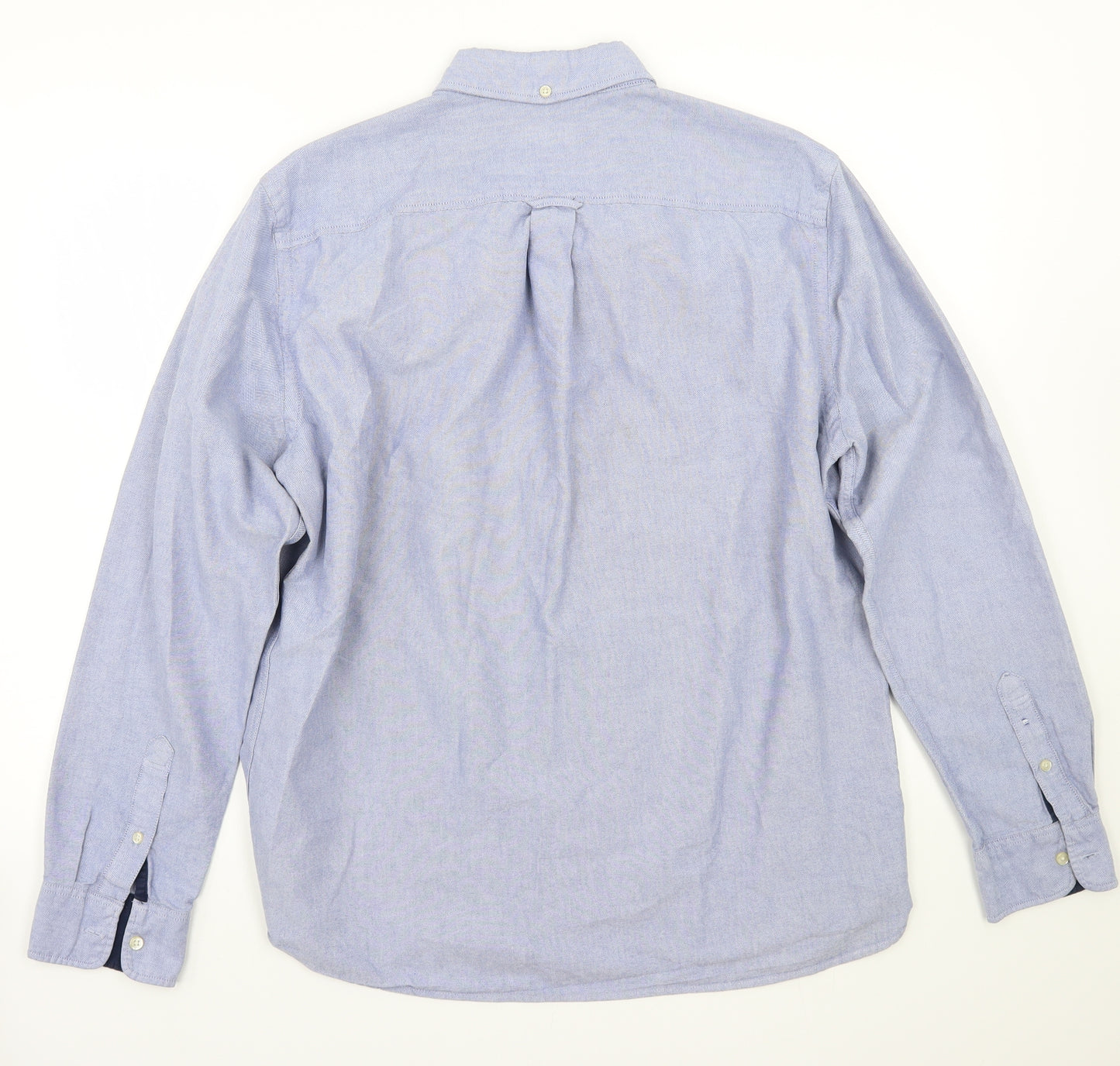 NEXT Mens Blue    Button-Up Size L