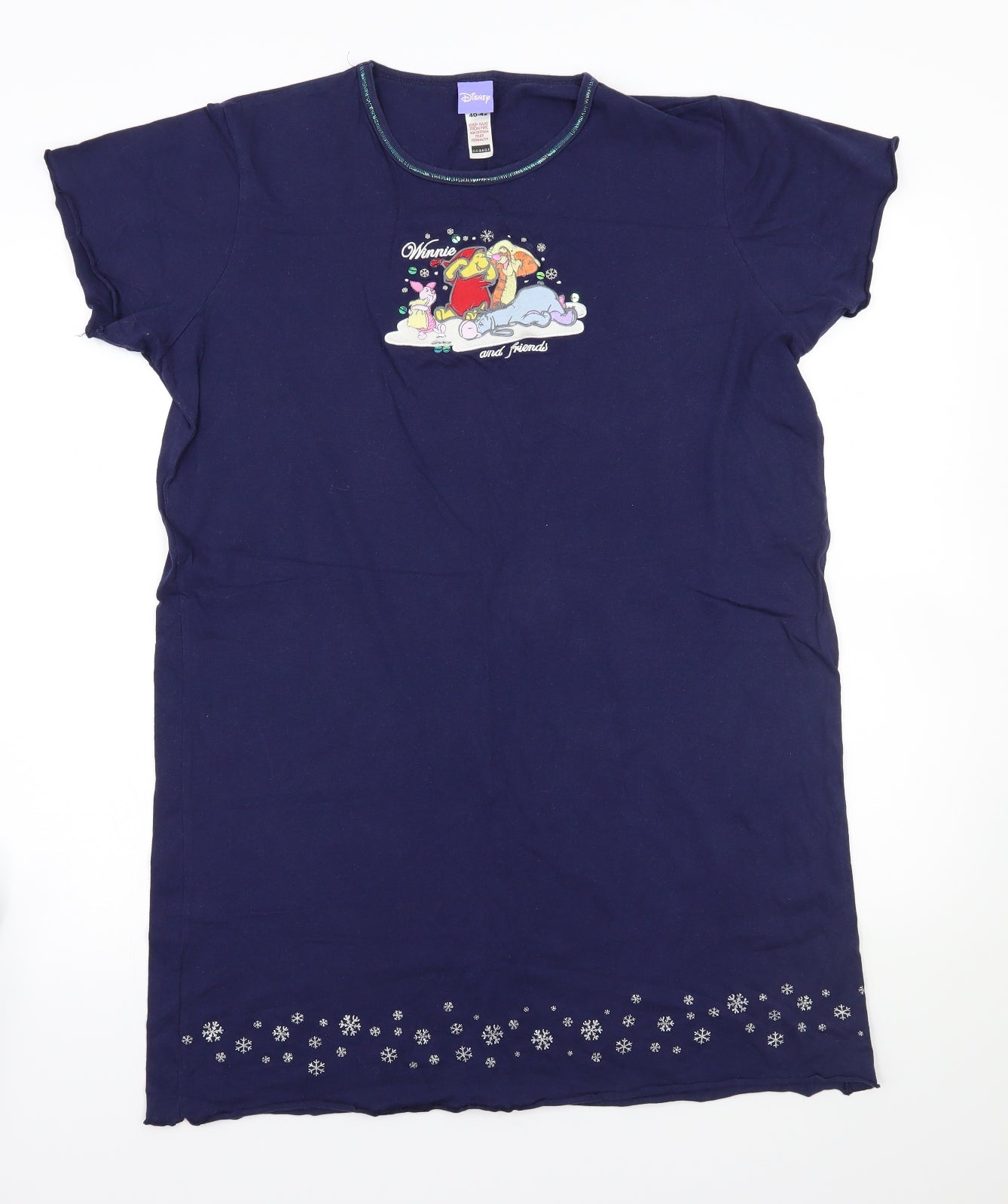 George Womens Blue   Babydoll Nightshirt Size 12