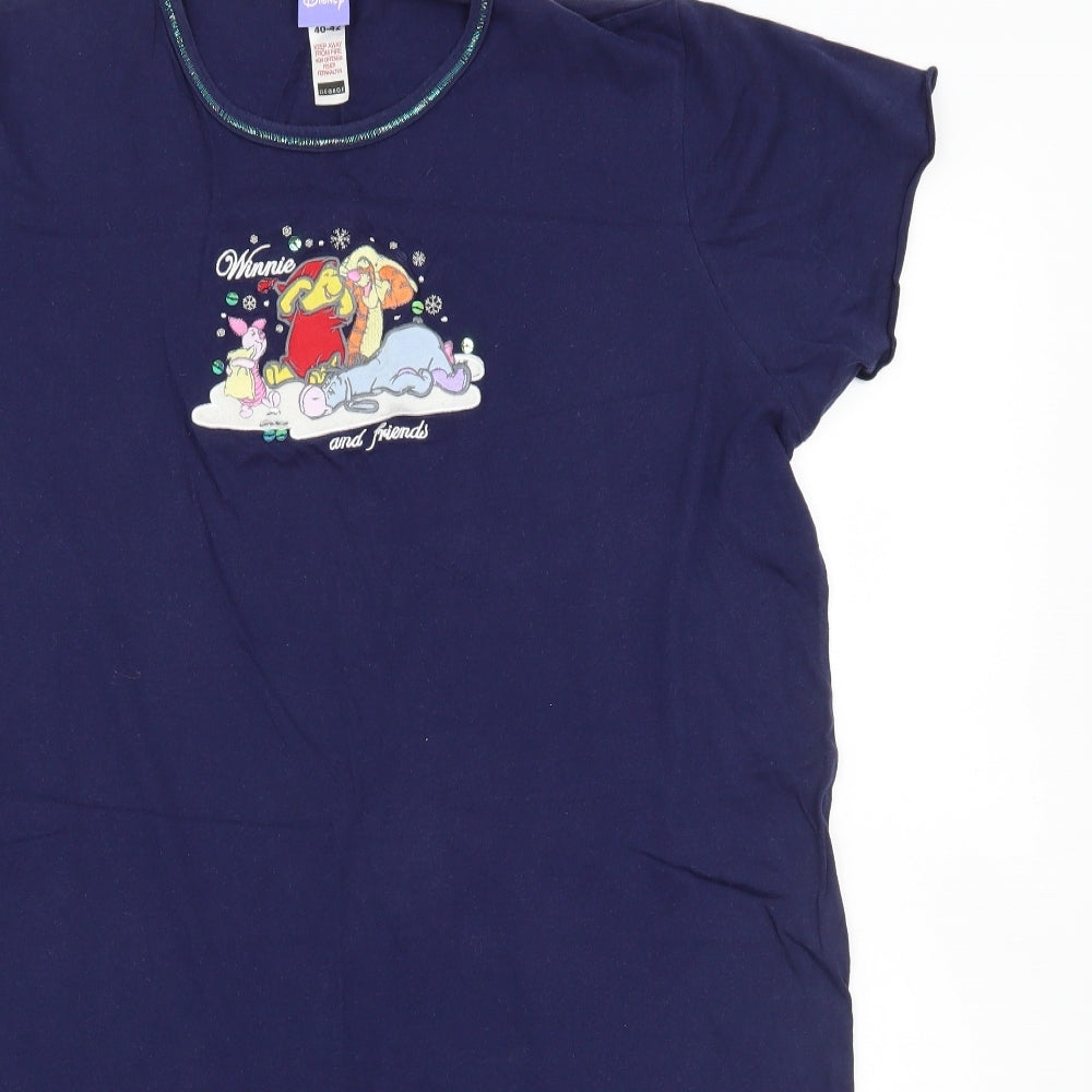 George Womens Blue   Babydoll Nightshirt Size 12