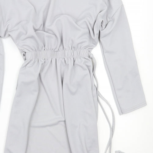 Boohoo Womens Grey   Cardigan Jumper Size 8