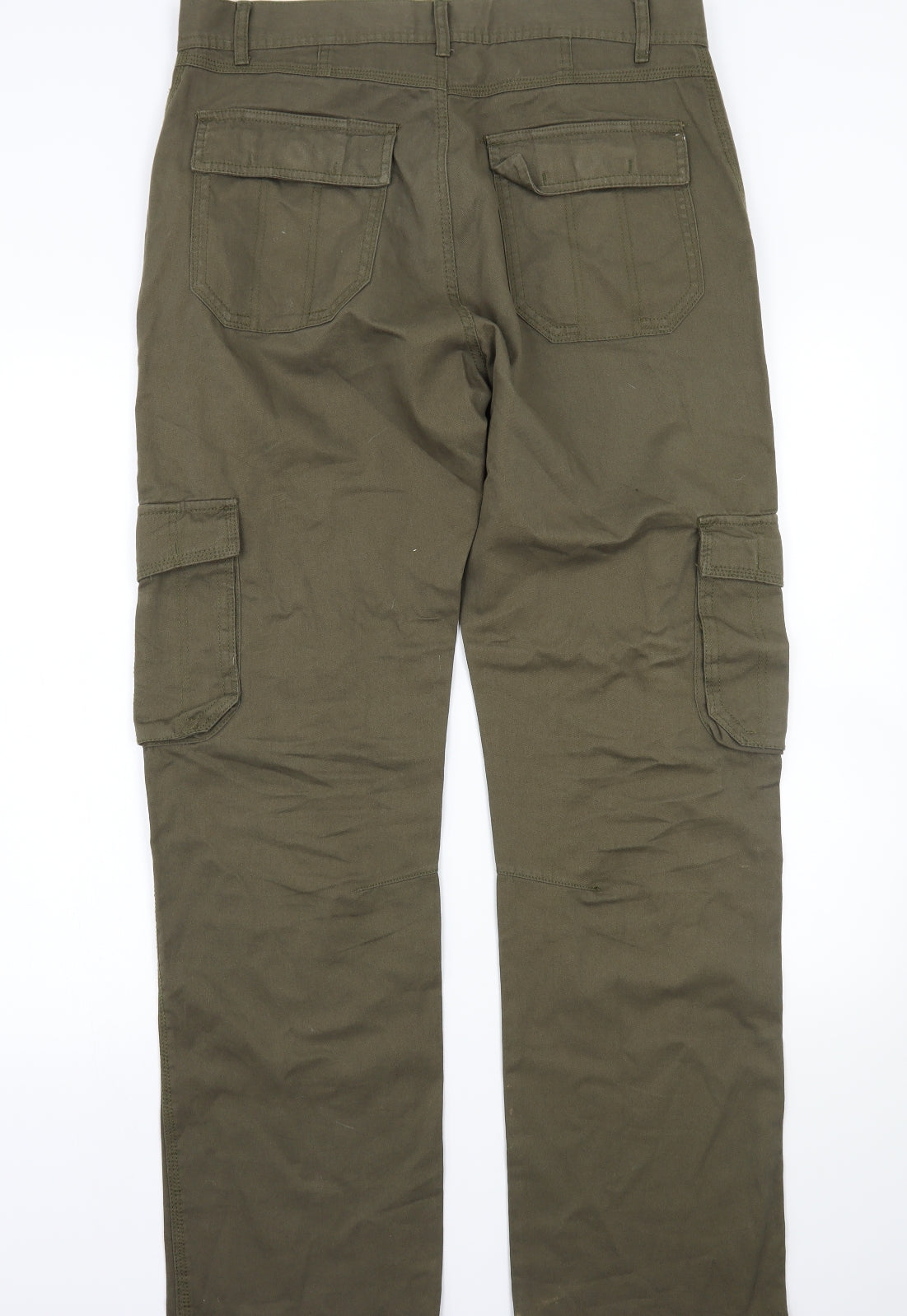 George Mens Green   Cargo Trousers Size 34 L32 in