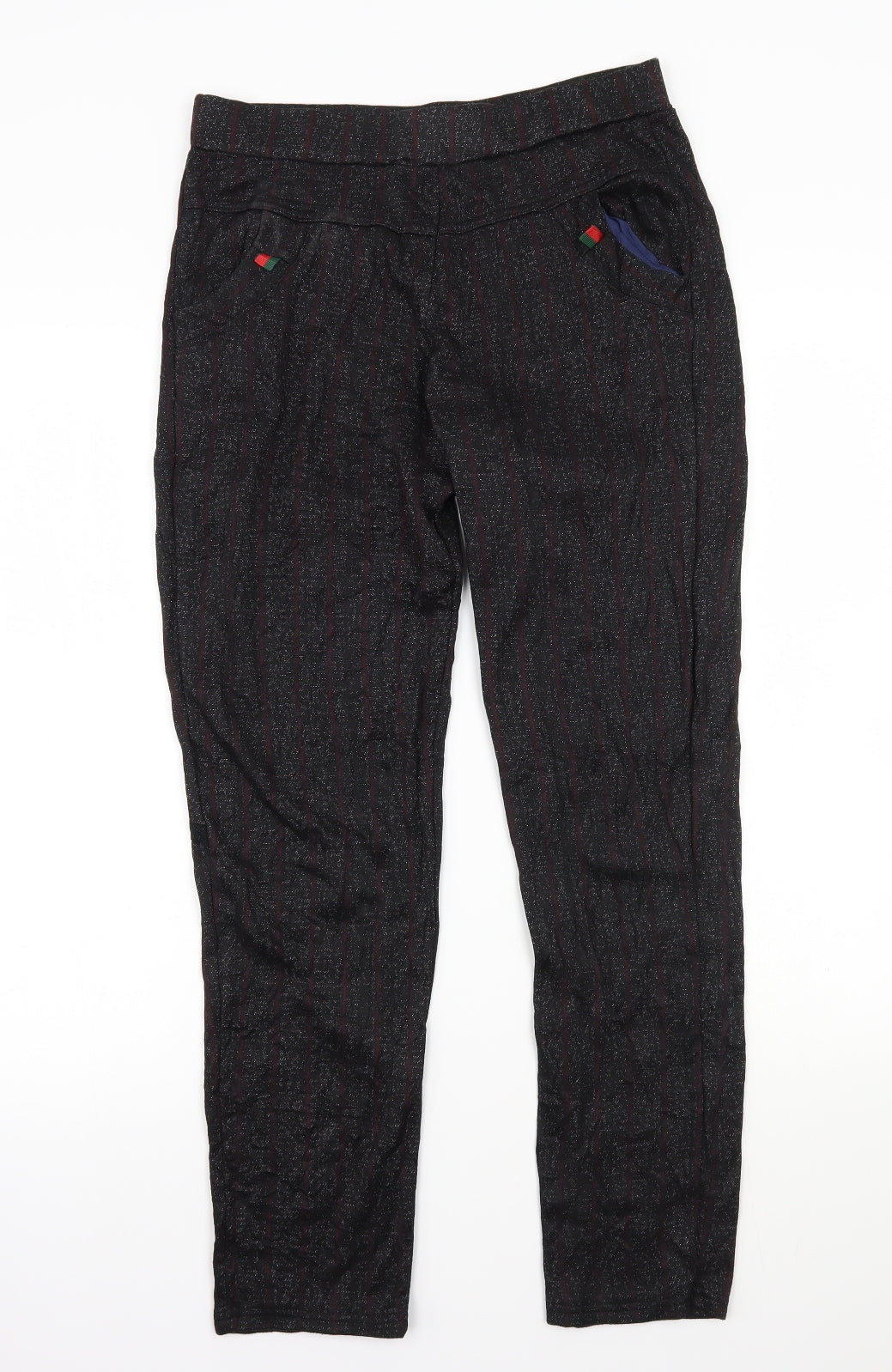 Preworn Womens Grey   Carrot Trousers  L27 in