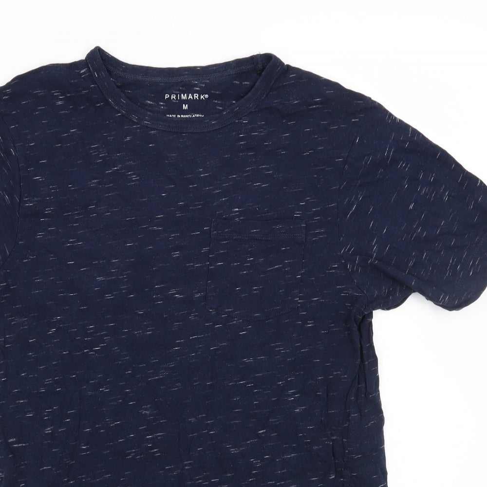 Primark Mens Blue    T-Shirt Size M