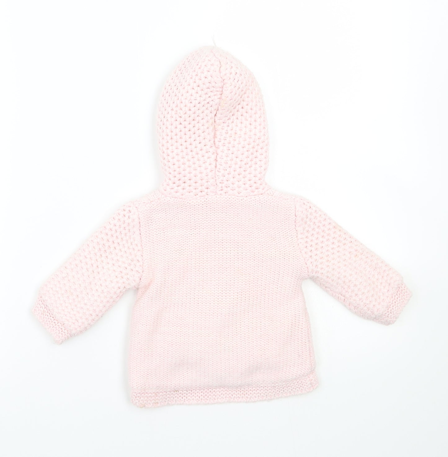 Nutmeg Girls Pink   Jacket Coatigan Size 0-3 Months