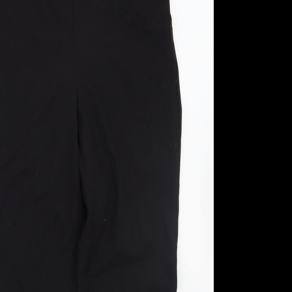 Topshop Womens Black   Trousers  Size 12 L28 in