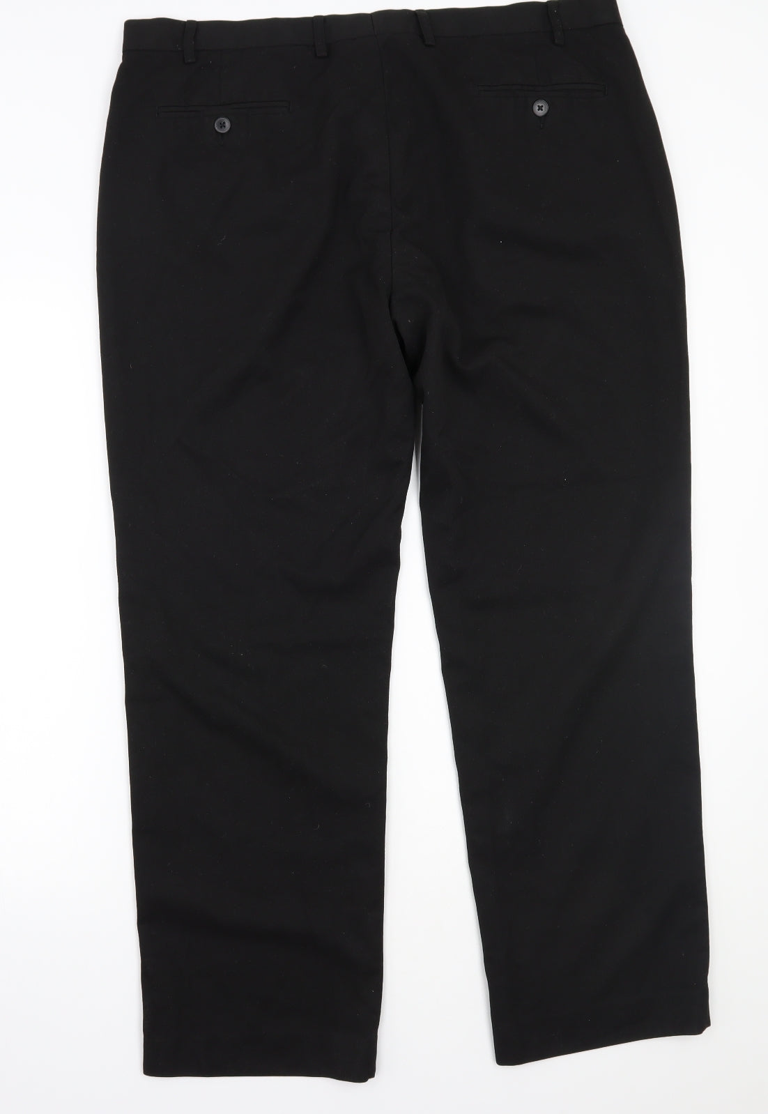 George Mens Black   Trousers  Size 40 L31 in