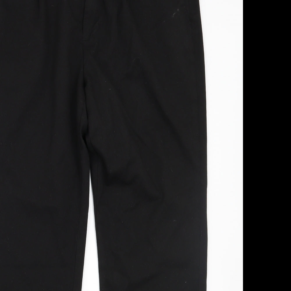 George Mens Black   Trousers  Size 40 L31 in