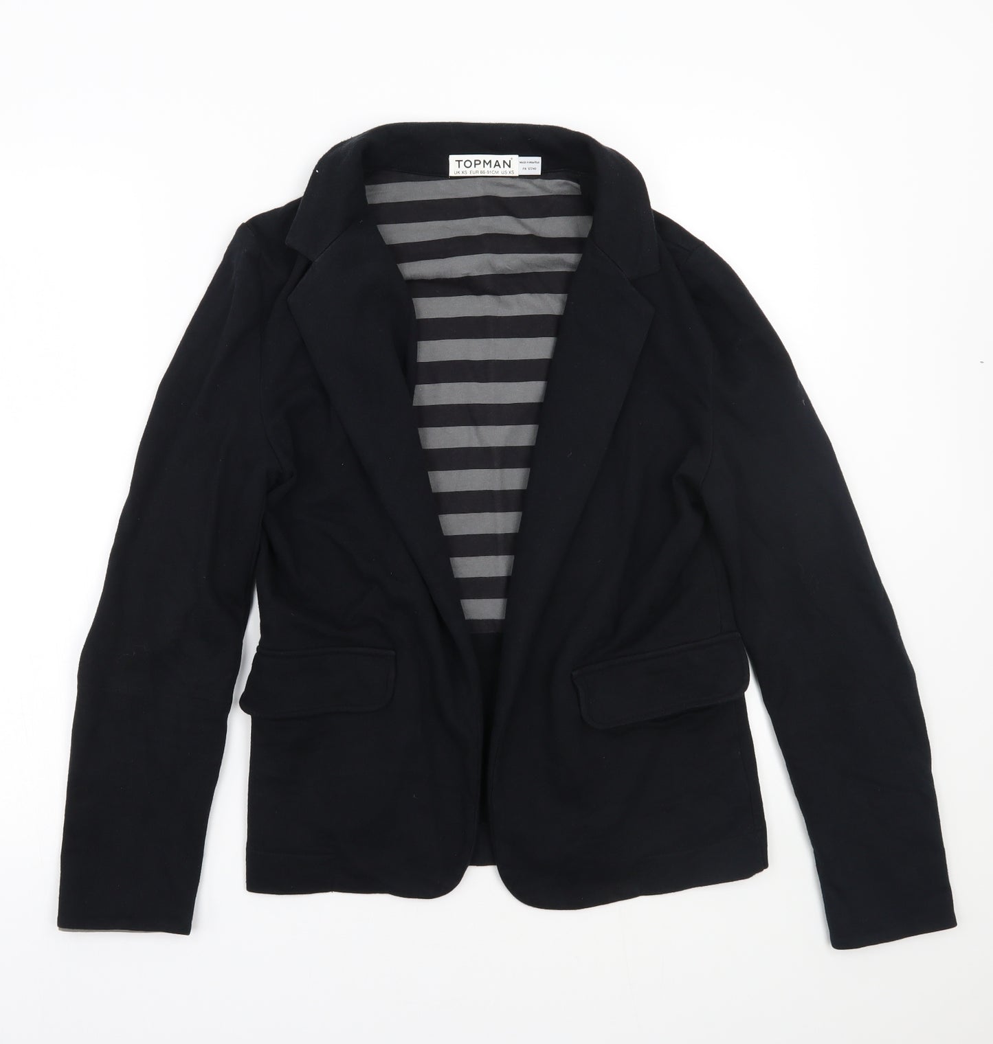Topman Mens Black   Jacket Blazer Size XS