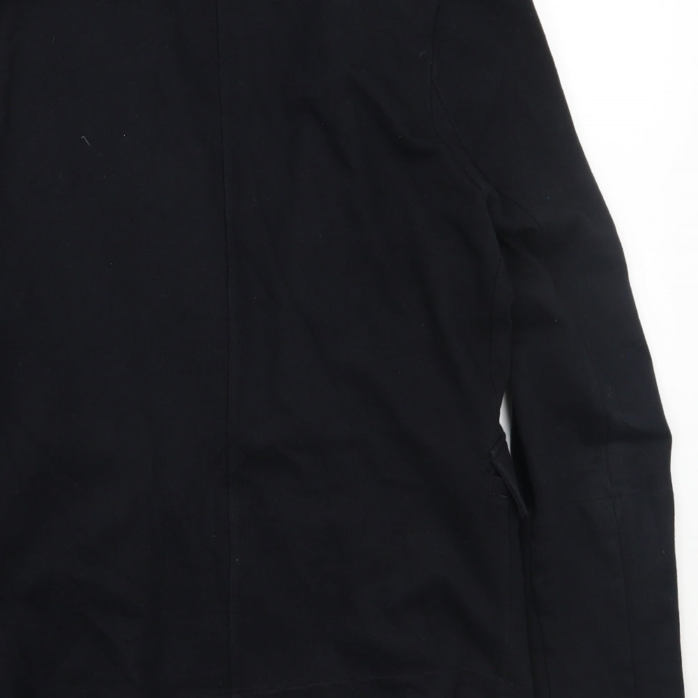 Topman Mens Black   Jacket Blazer Size XS