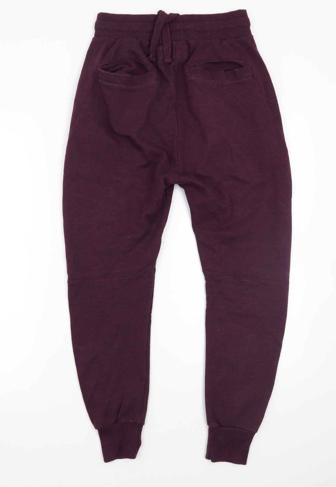 Bershka Mens Purple   Sweatpants Trousers Size XS L24 in