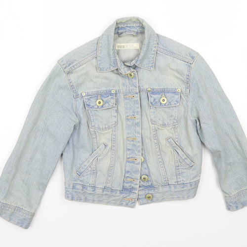 Newlook Womens Blue   Jacket Coat Size 6