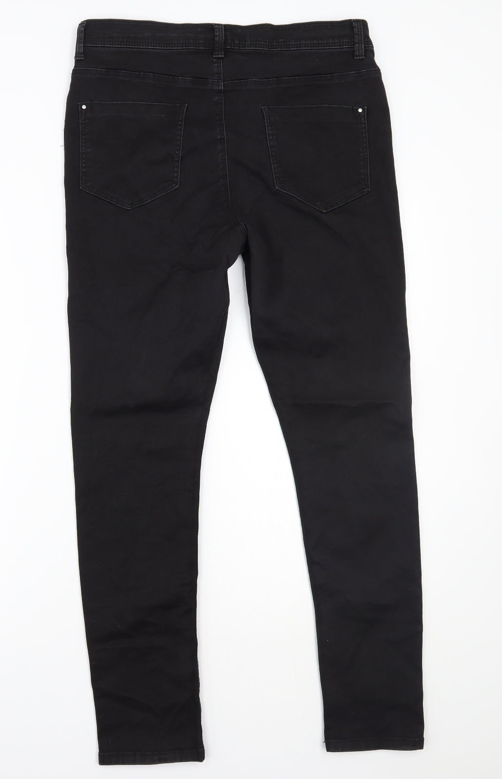Preworn Womens Black   Skinny Jeans Size 32 L27 in