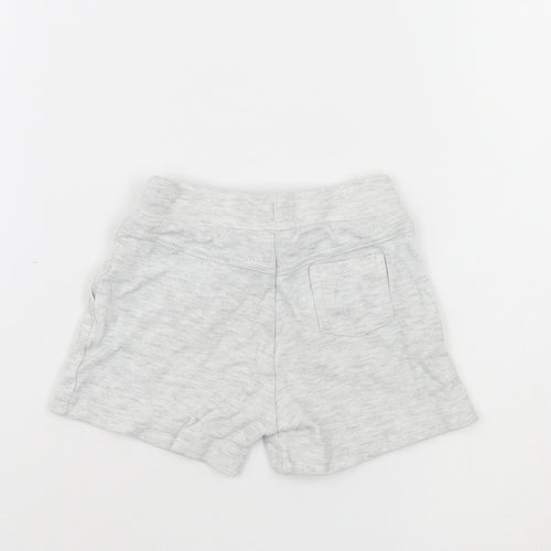 F&F Boys Grey   Cropped Trousers Size 6-9 Months  - shorts