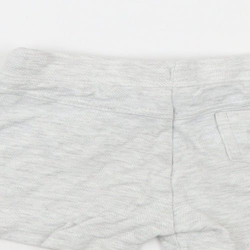 F&F Boys Grey   Cropped Trousers Size 6-9 Months  - shorts