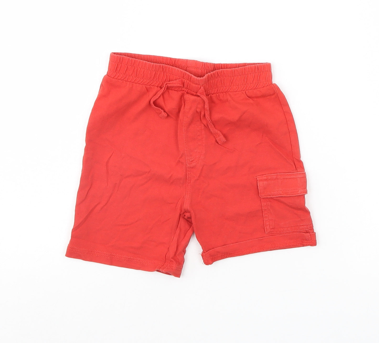TU Baby Orange   Cropped Trousers Size 12-18 Months  - shorts