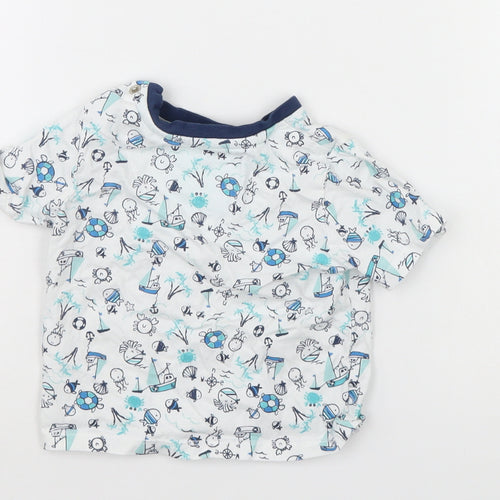 TU Baby White   Basic T-Shirt Size 6-9 Months