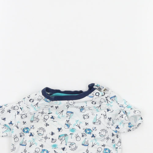 TU Baby White   Basic T-Shirt Size 6-9 Months