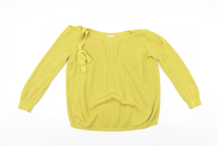 River Island Womens Green   Pullover Jumper Size 10