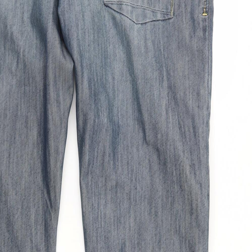 Levis Mens Blue  Denim Bootcut Jeans Size 38 L32 in