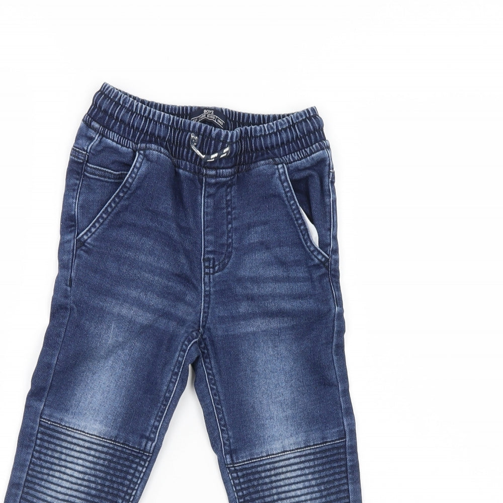 Matalan Boys Blue  Denim Straight Jeans Size 6 Years