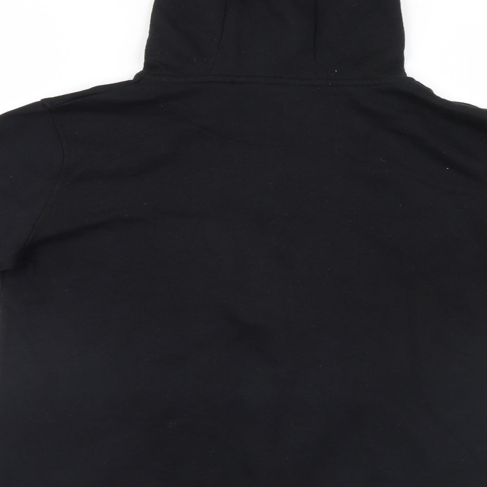Primark Boys Black   Full Zip Hoodie Size 14-15 Years