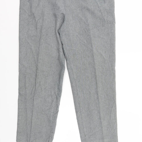St Michael Womens Grey   Trousers  Size 14 L27 in