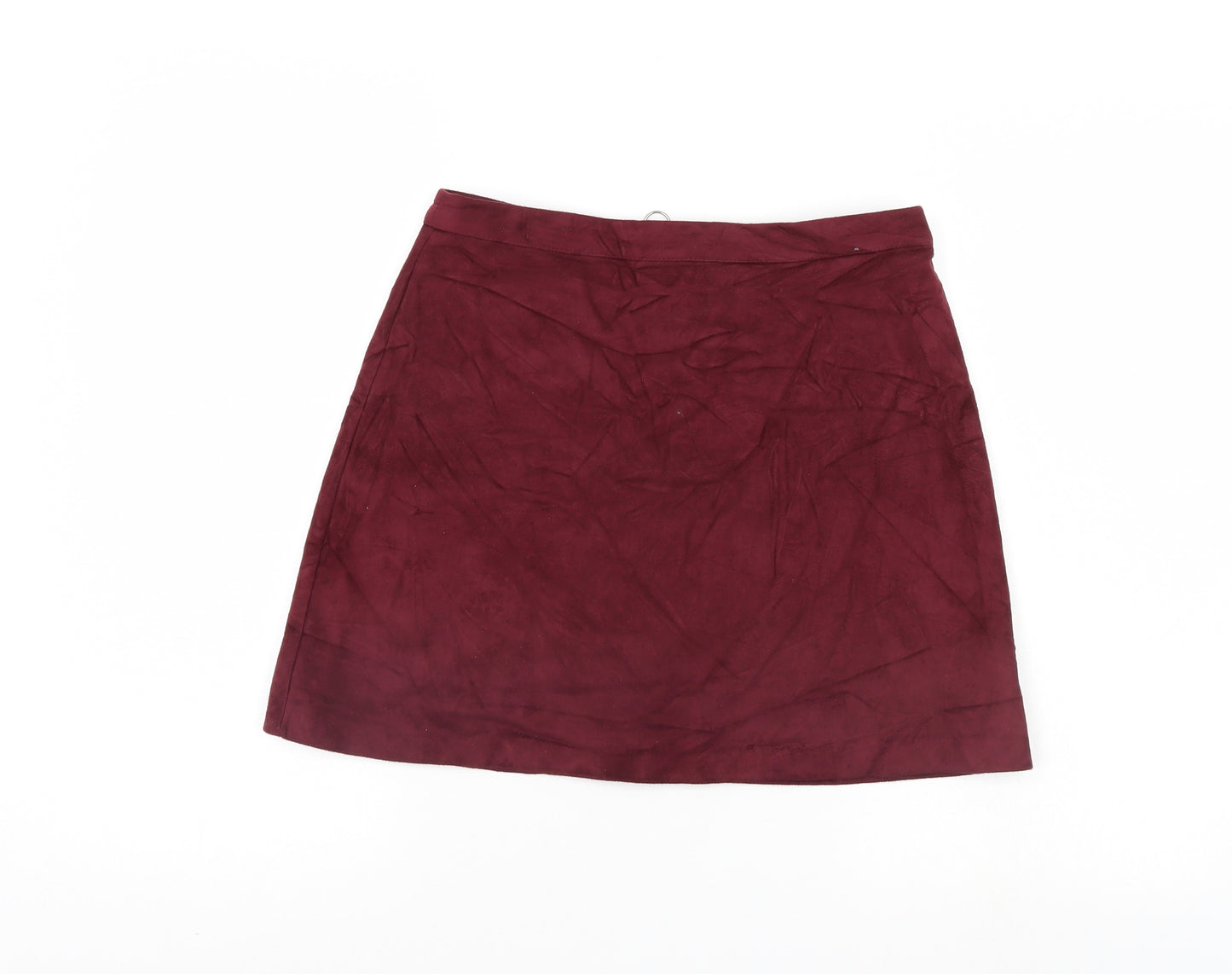 Primark Womens Purple   A-Line Skirt Size 10