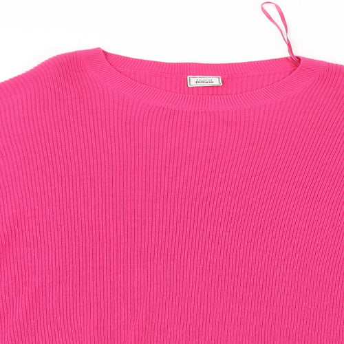 Pimkie Womens Pink   Pullover Jumper Size M