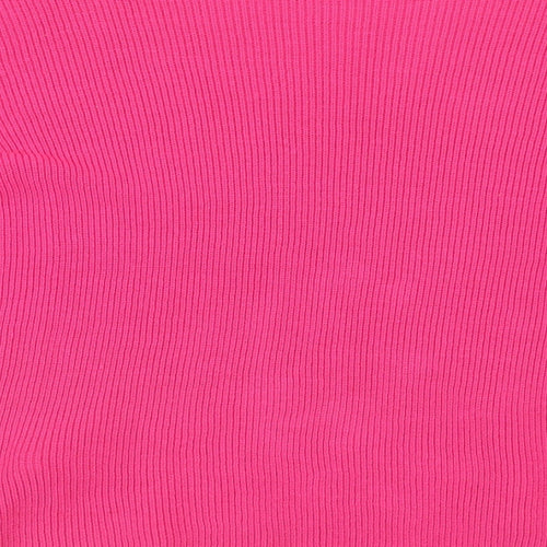 Pimkie Womens Pink   Pullover Jumper Size M