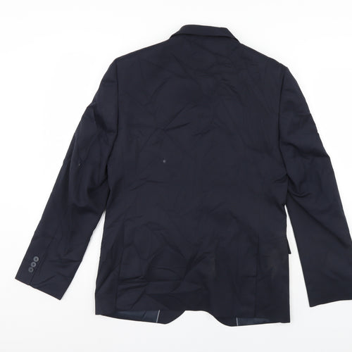 M&S Mens Blue   Jacket Suit Jacket