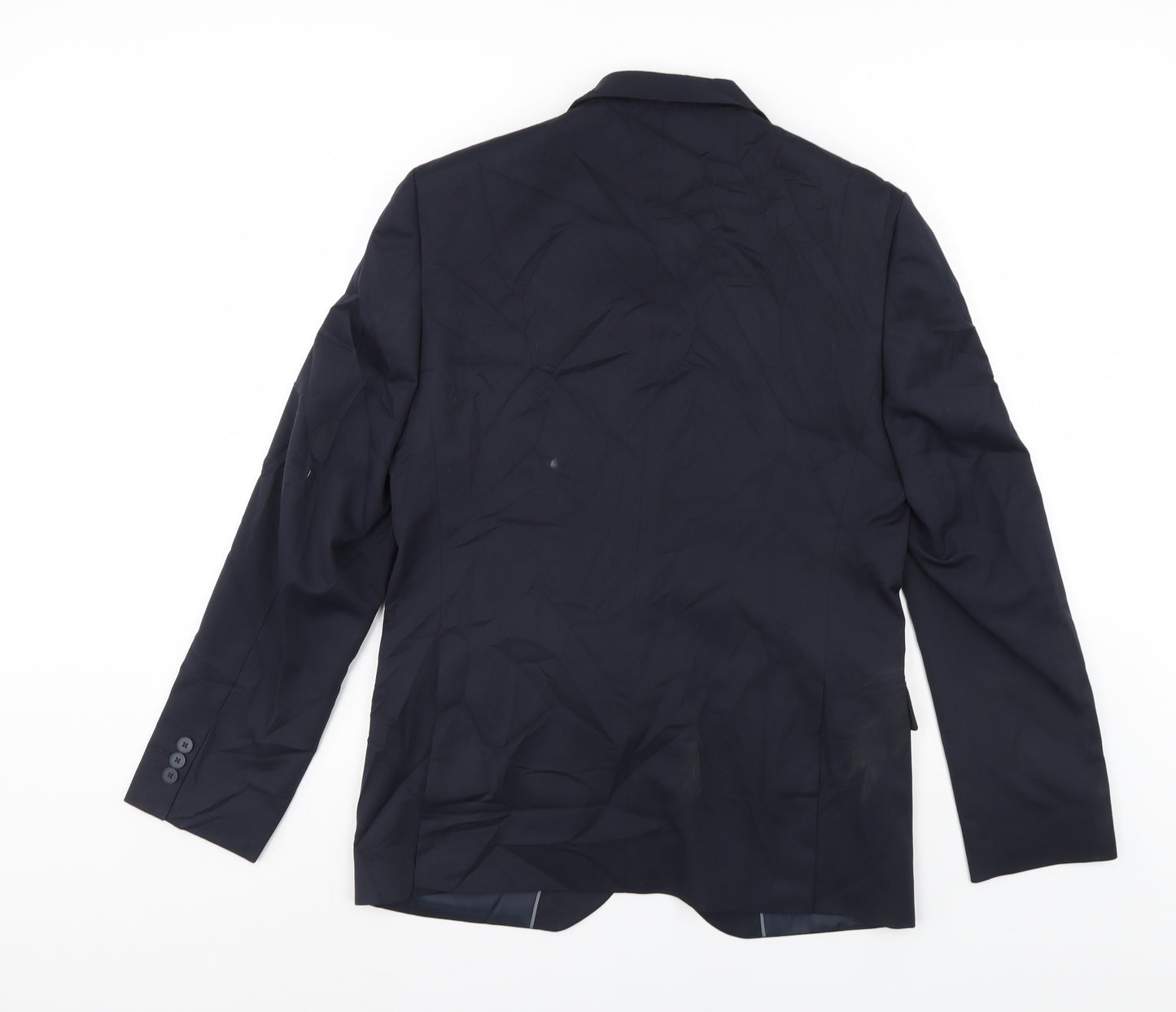 M&S Mens Blue   Jacket Suit Jacket