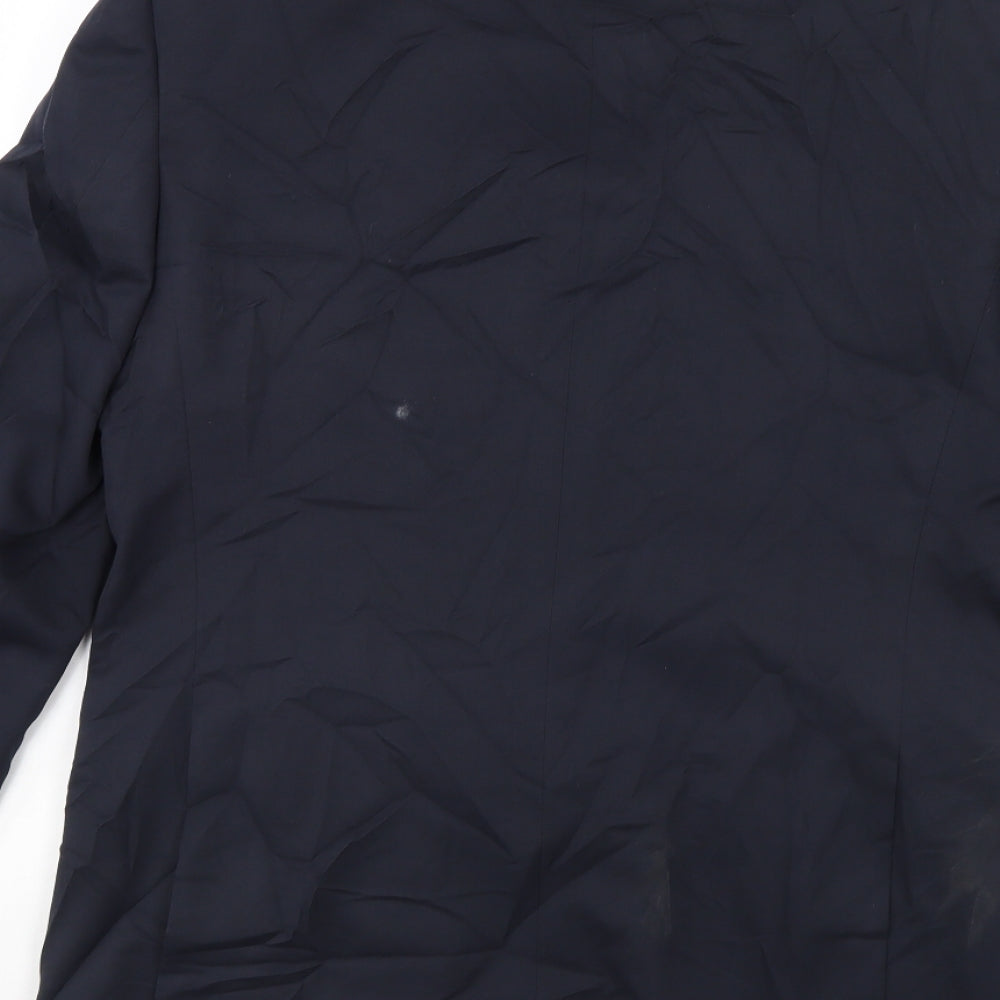 M&S Mens Blue   Jacket Suit Jacket